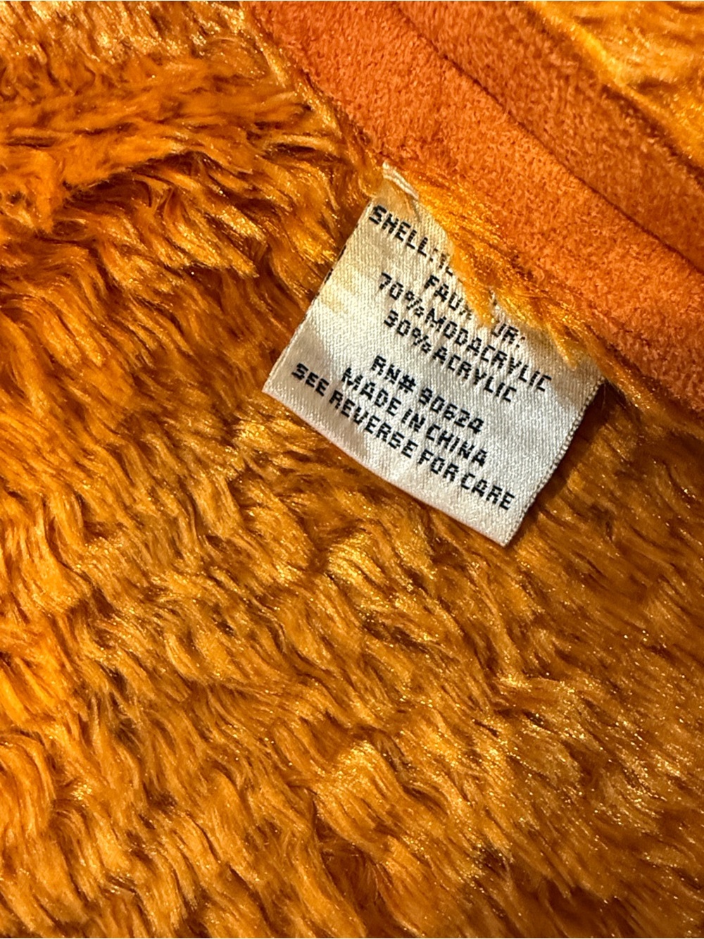 Tasha Polizzi Rust Orange Faux Suede Western Vest Size Large (x) - Picture 4 of 8